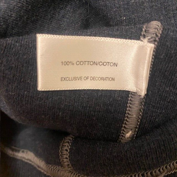 Cutter & Buck Mens XXL All Cotton Navy 1/4 Zip Sweater Seattle Seahawks Football - Picture 5 of 10